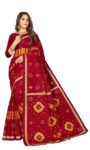 RATAN Pure Cotton Printed Saree for Women without Blouse Piece