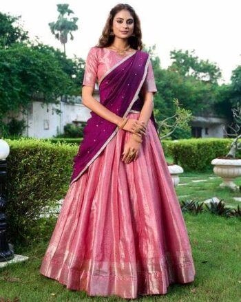 Women Lehenga Choli Set with Dupatta