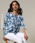 Women Floral Print Relaxed Fit Top