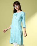 Women Floral Print Straight Kurta