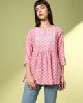 Women Floral Print Relaxed Fit Top