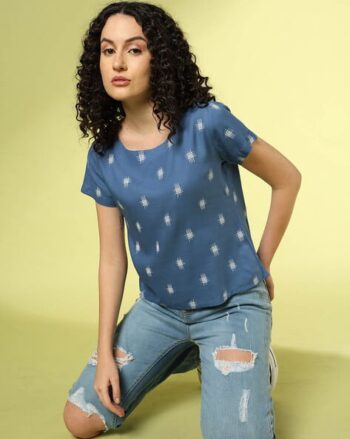 Women Printed Relaxed Fit Top