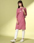 Women Printed Straight Kurta