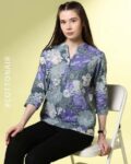 Women Floral Print Relaxed Fit Top