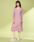 Women Floral Print Straight Kurta