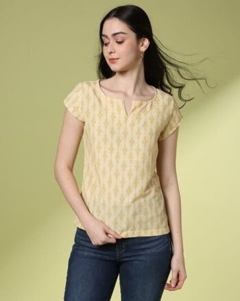 Women Printed Relaxed Fit Top
