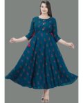 Women Floral Print Anarkali Kurta