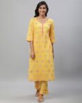 Women Printed Straight Kurta
