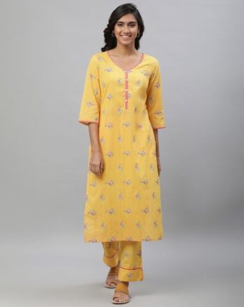 Women Printed Straight Kurta