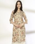 Women Floral Print Straight Kurta