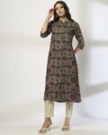 Women Printed Straight Kurta