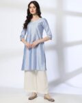 Women Floral Print Straight Kurta