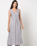Women Micro Print A-Line Kurta