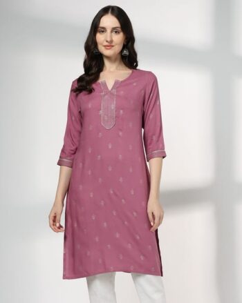 Women Printed Straight Kurta
