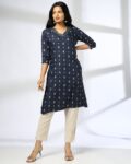Women Floral Print A-Line Kurta