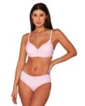 Women T-Shirt Bra & Pantie Set