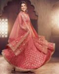 Women Embroidered Lehenga Choli Set with Dupatta