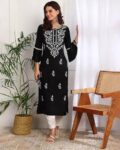 Women Embroidery A-line Kurta