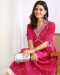 Women Embroidery Flared Kurta