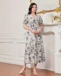 Women Floral Print Fit & Flare Dress