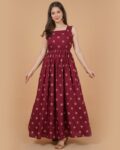 Floral Print Fit & Flare Dress