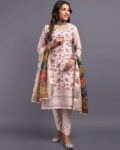 Women Embroidered Straight Kurta Set