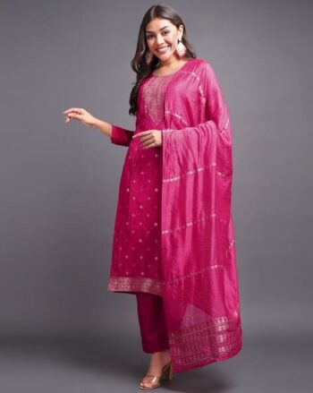 Women Floral Straight Kurta Set