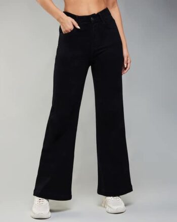 Women's High Rise Wide Leg Jeans