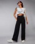 Women High-Rise Wide Jeans