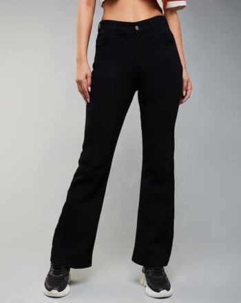 Women High-Rise Flared Jeans