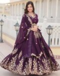 Women Embroidered Lehenga Choli Set