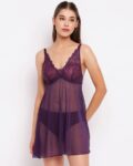 Lace Babydoll & Panty Set