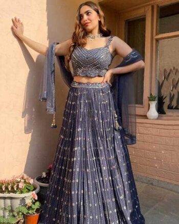 Women Lehenga Choli Set with Dupatta