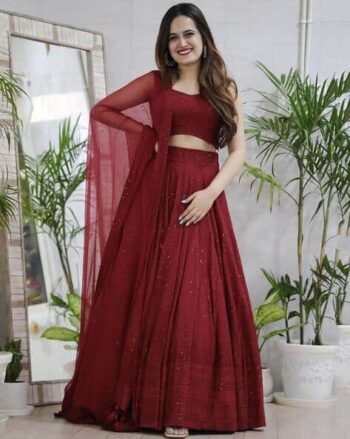 Women Lehenga Choli Set with Dupatta