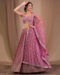 Women Embellished & Embroidered Lehenga Choli Set with Dupatta