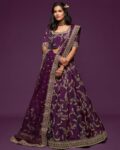 Women Embroidered A-Line Lehenga Choli Set