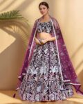 Women Embroidery Lehenga Choli Set with Dupatta