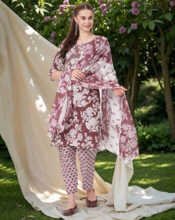 Women Straight Kurta Suit Set