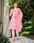 Women Floral Flared Kurta Set