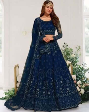 Women Embroidered Lehenga Choli Set