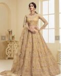 Women Embroidered Lehenga Choli Set with Dupatta