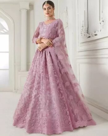 Women Embroidery Lehenga Choli Set with Dupatta