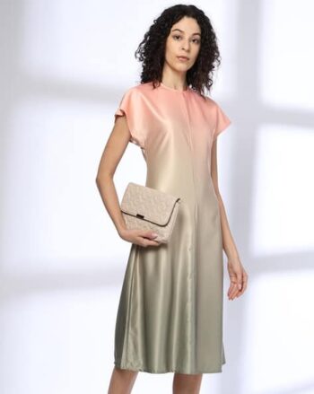 Women Ombre-Dyed A-Line Dress