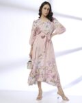 Women Floral Print Fit & Flare Dress