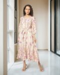 Women Printed Fit & Flared Dress