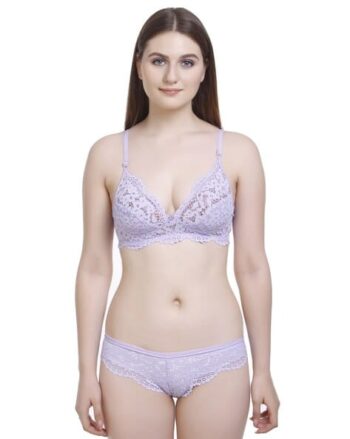Floral Bra & Panty Set