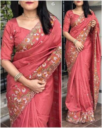 Women Unstitched Saree