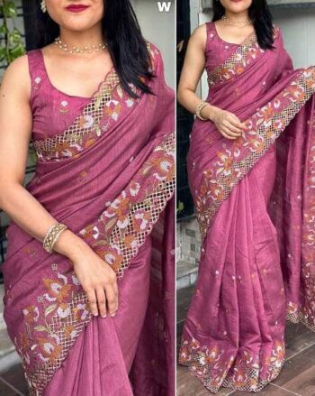 Women Unstitched Saree