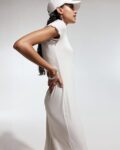 Women Overlock-Detail Bodycon Dress