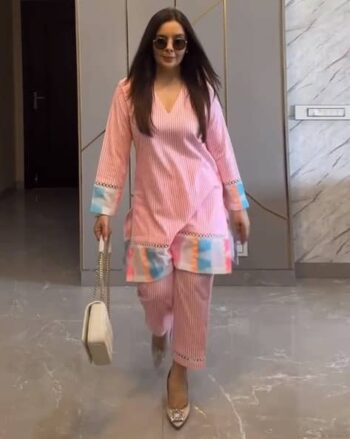 Women A-line Kurta with Pants & Dupatta